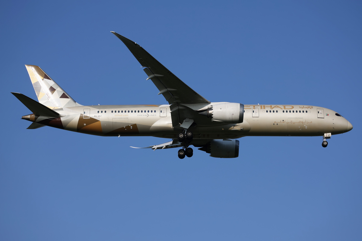 A6-BLI, Etihad Airways