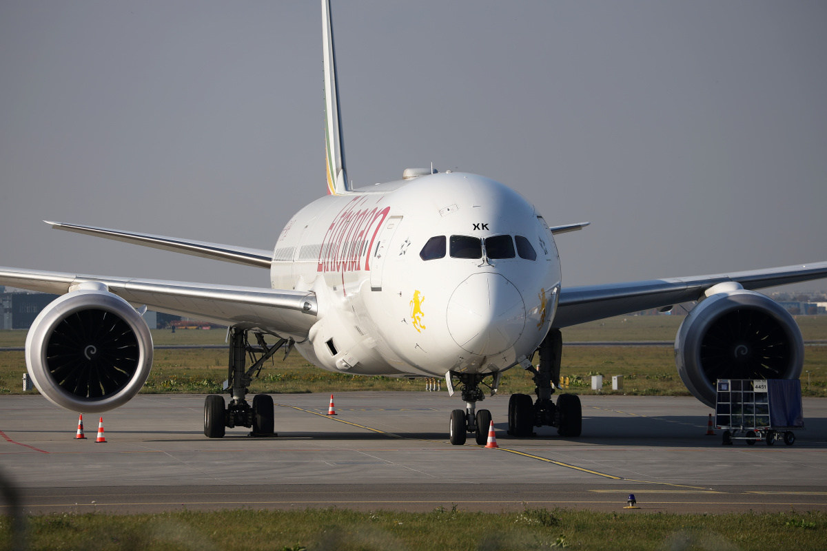 ET-AXK, Ethiopian Airlines (Aircraft » EPWA Spotting » Boeing 787-9 Dreamliner)