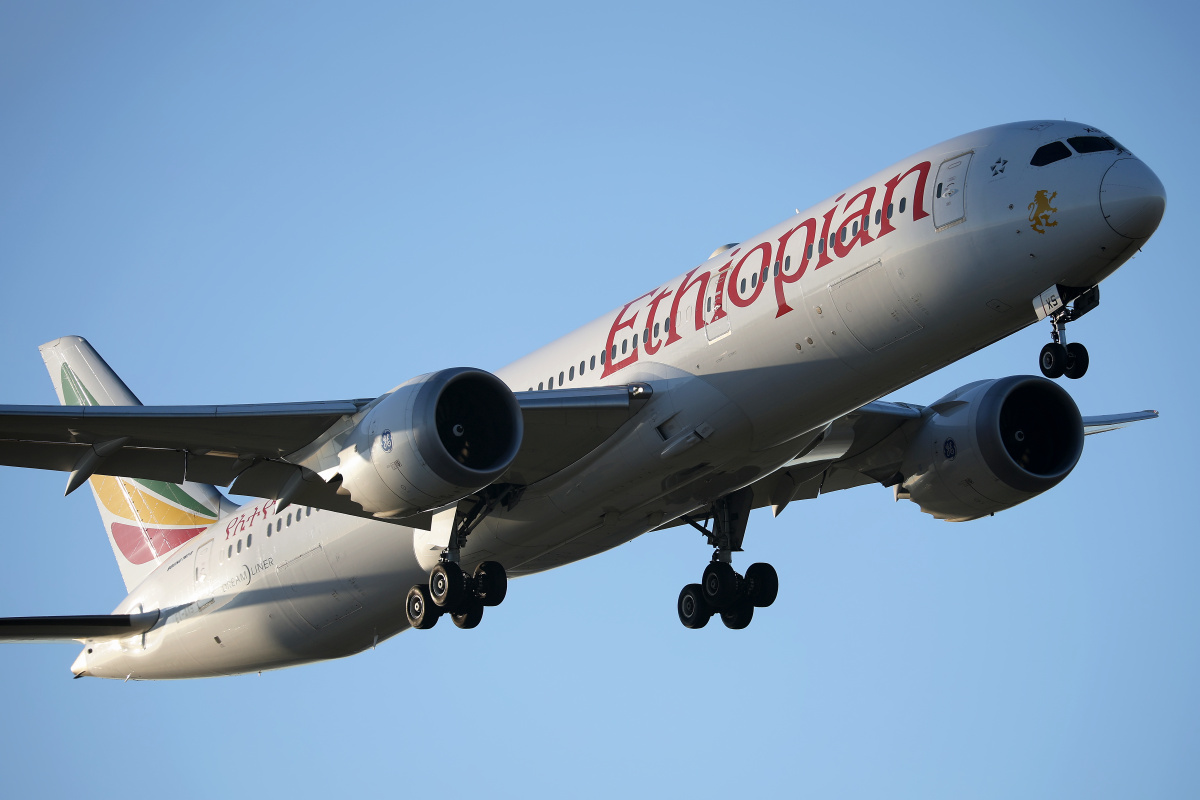 ET-AXS, Ethiopian Airlines (Aircraft » EPWA Spotting » Boeing 787-9 Dreamliner)