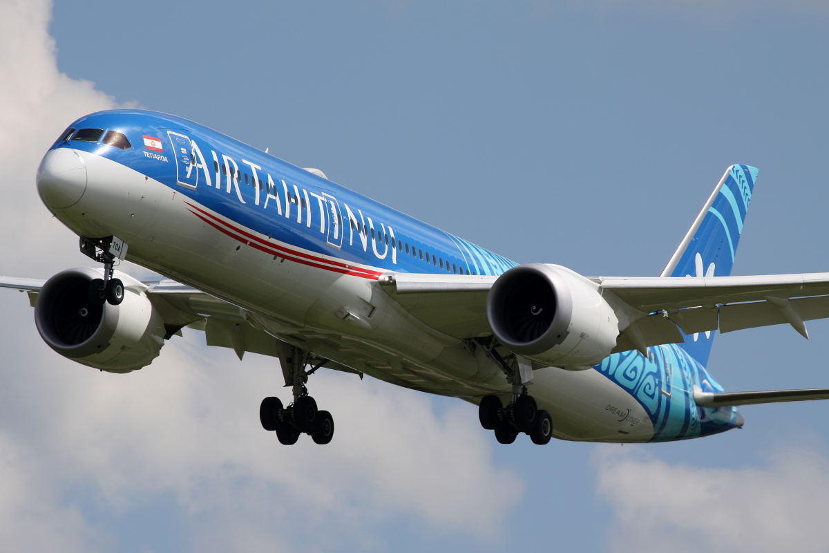 F-OTOA, Air Tahiti Nui (Aircraft » EPWA Spotting » Boeing 787-9 Dreamliner)