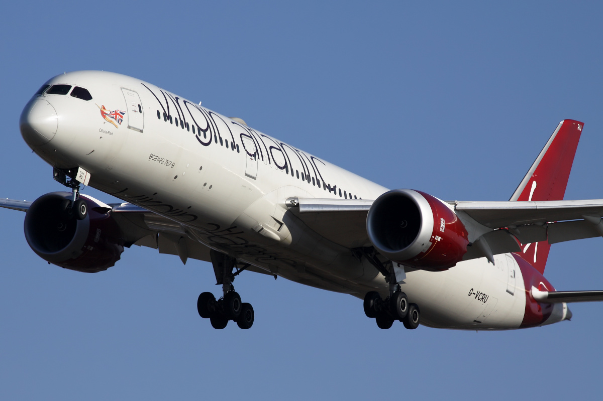 G-VCRU, Virgin Atlantic (Samoloty » Spotting na EPWA » Boeing 787-9 Dreamliner)