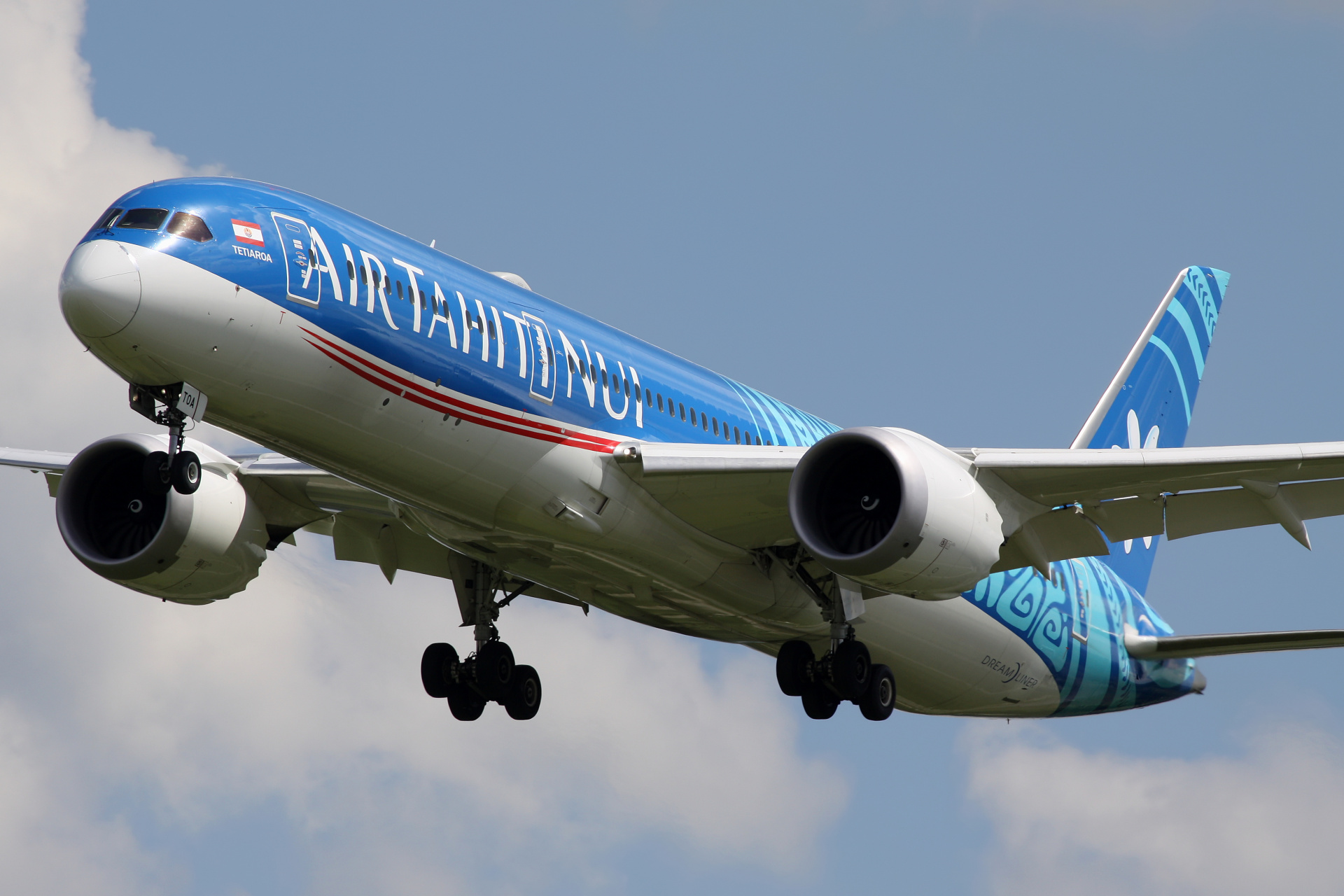 F-OTOA, Air Tahiti Nui (Aircraft » EPWA Spotting » Boeing 787-9 Dreamliner)