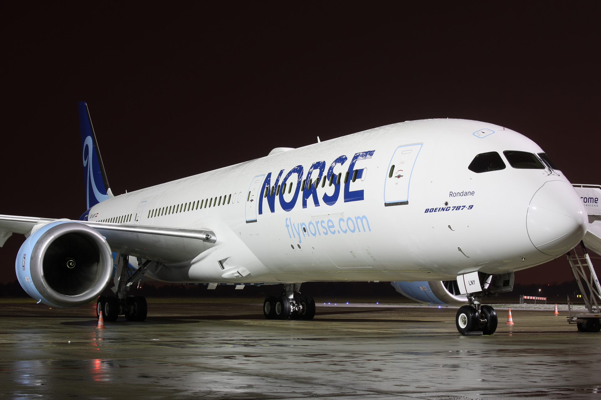 OE-LNY, Norse Atlantic Airways (Samoloty » Spotting na EPWA » Boeing 787-9 Dreamliner)