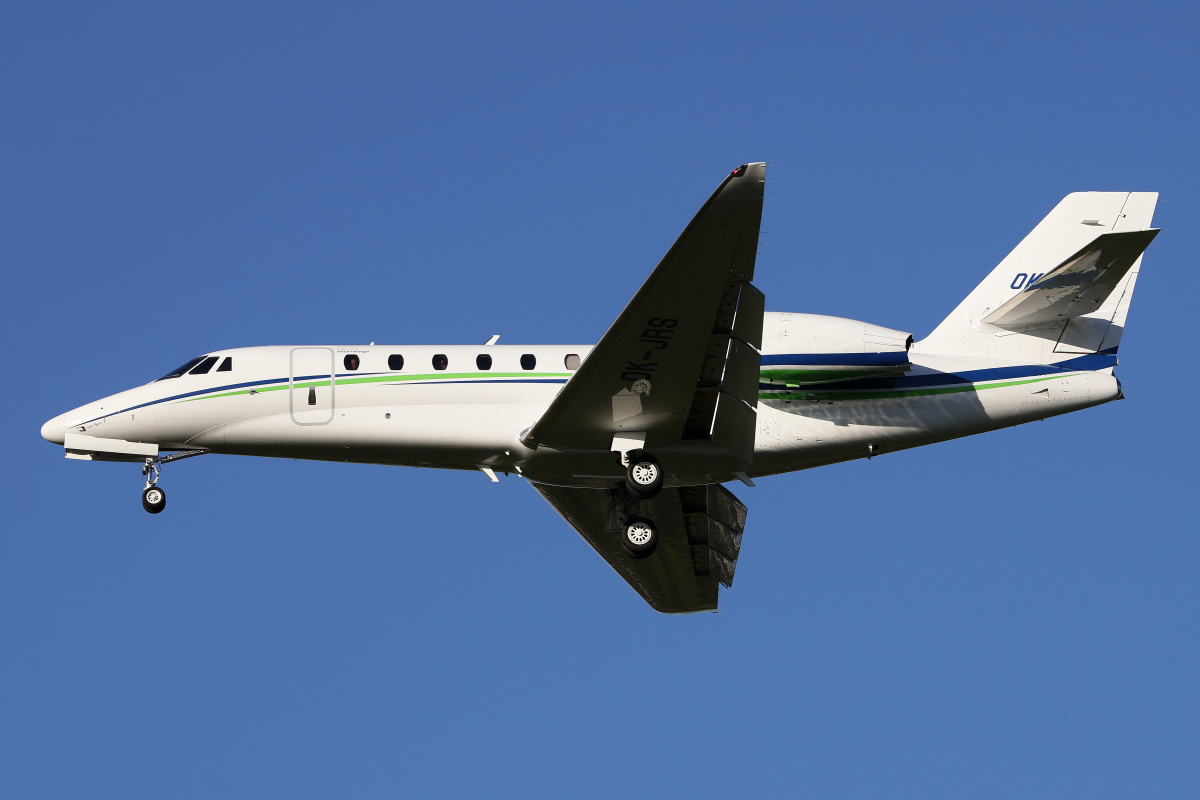 Sovereign+, OK-JRS, SmartWings (Samoloty » Spotting na EPWA » Cessna 680 Citation Sovereign)