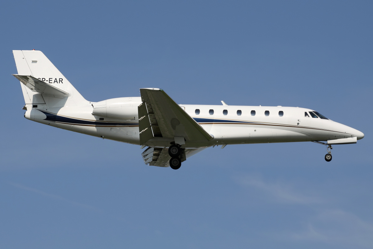 SP-EAR, Jet Story (Aircraft » EPWA Spotting » Cessna 680 Citation Sovereign)