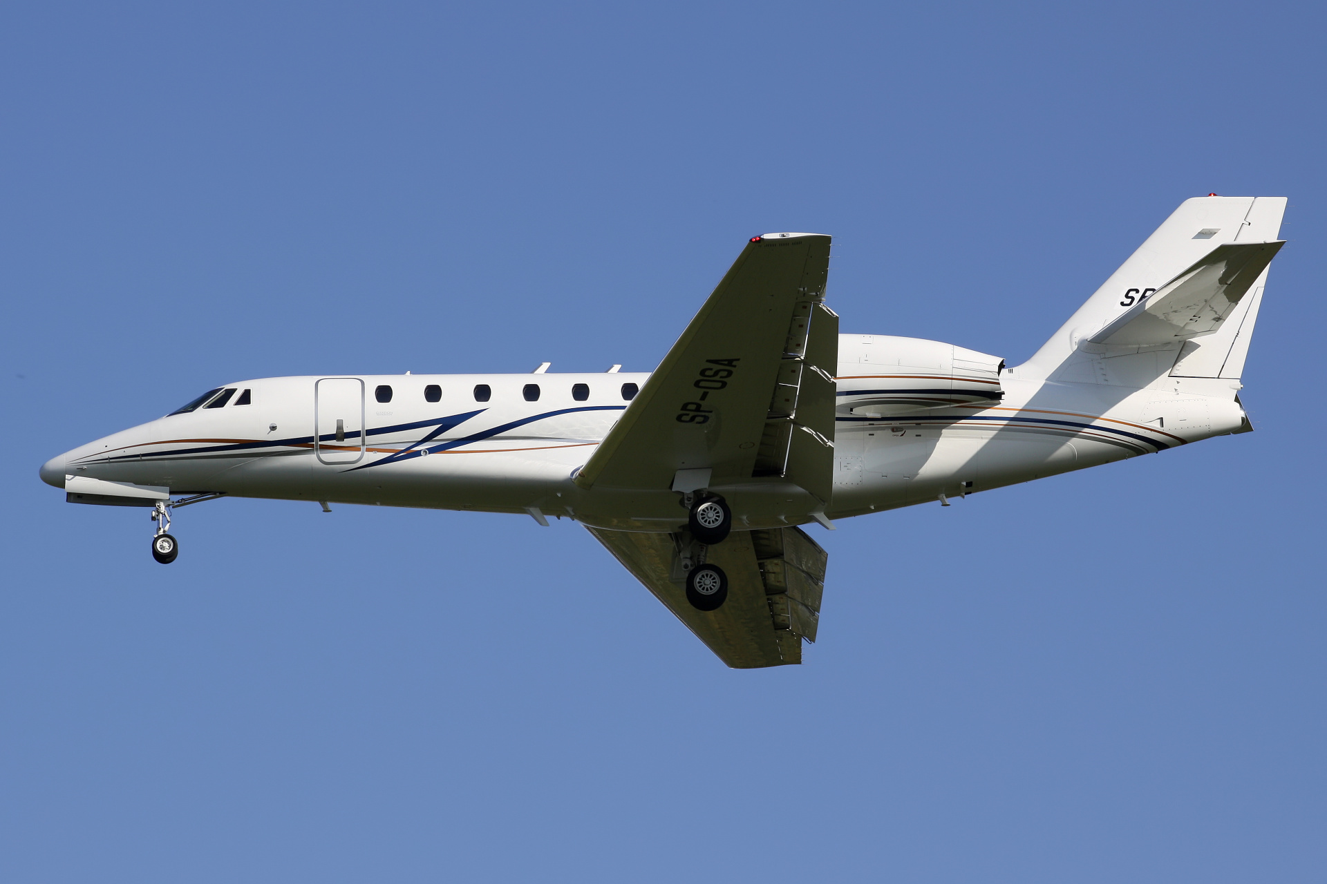 SP-OSA, Jet Story (Aircraft » EPWA Spotting » Cessna 680 Citation Sovereign)