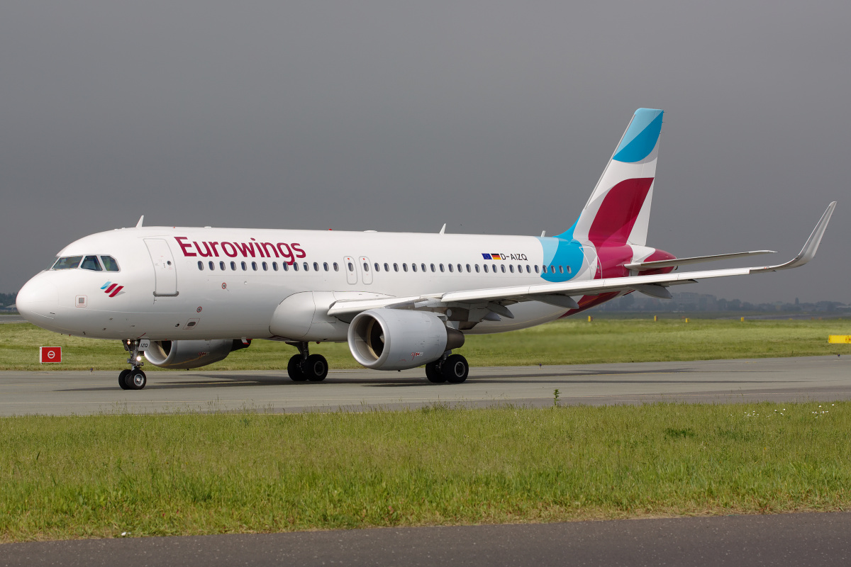 D-AIZQ (Samoloty » Spotting na EPWA » Airbus A320-200 » Eurowings)