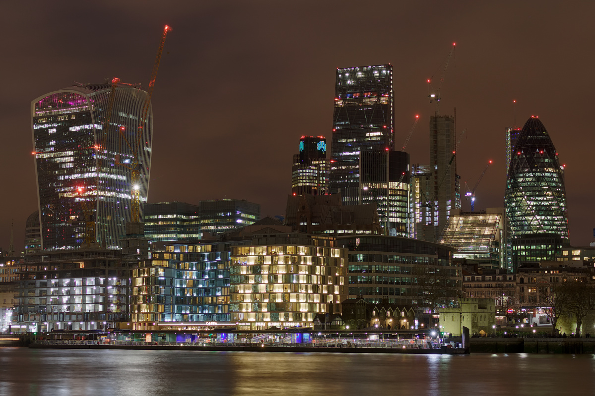 The City Of London (Travels » London » London at Night)