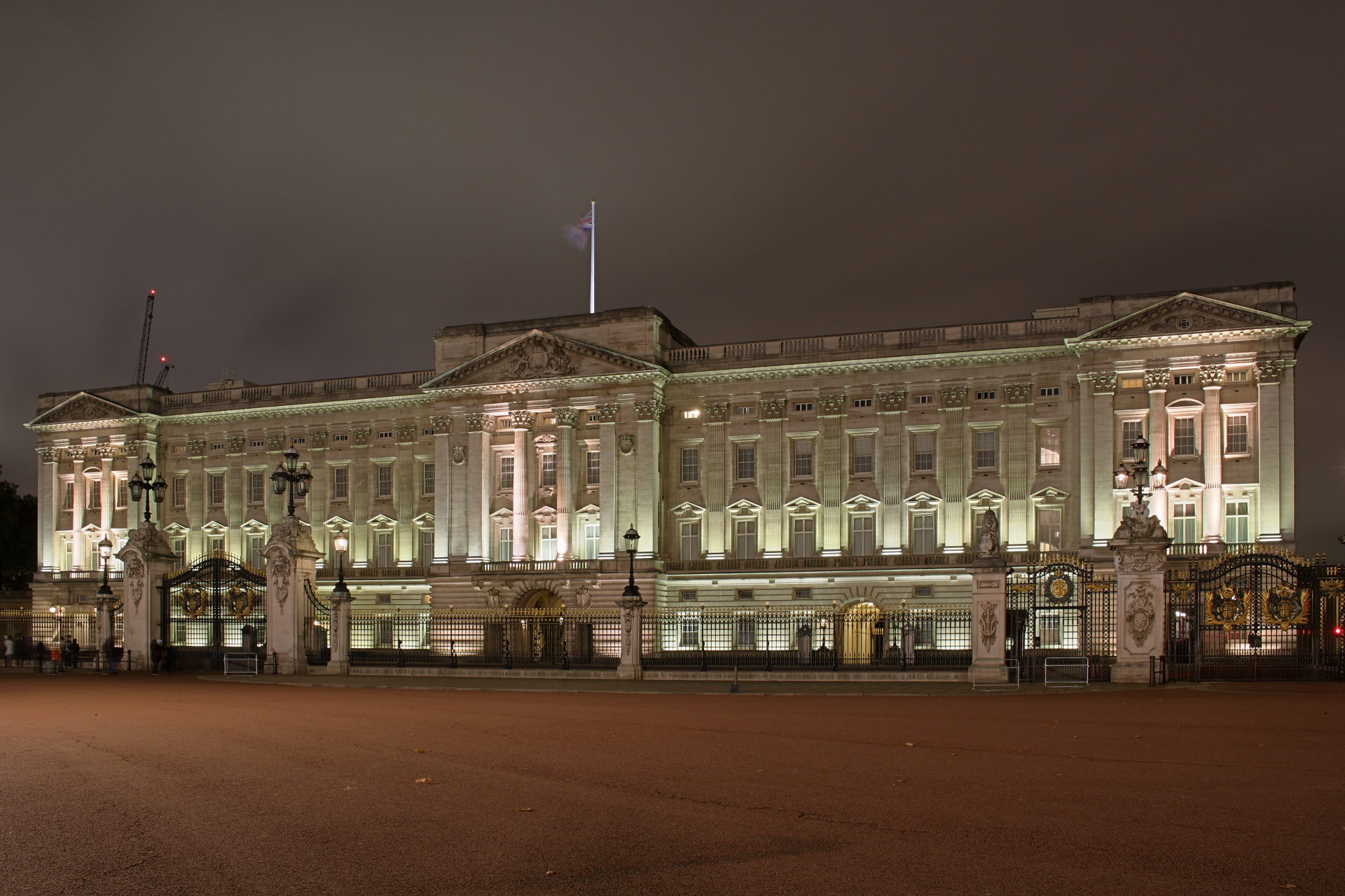 Buckingham Palace (Travels » London » London at Night)