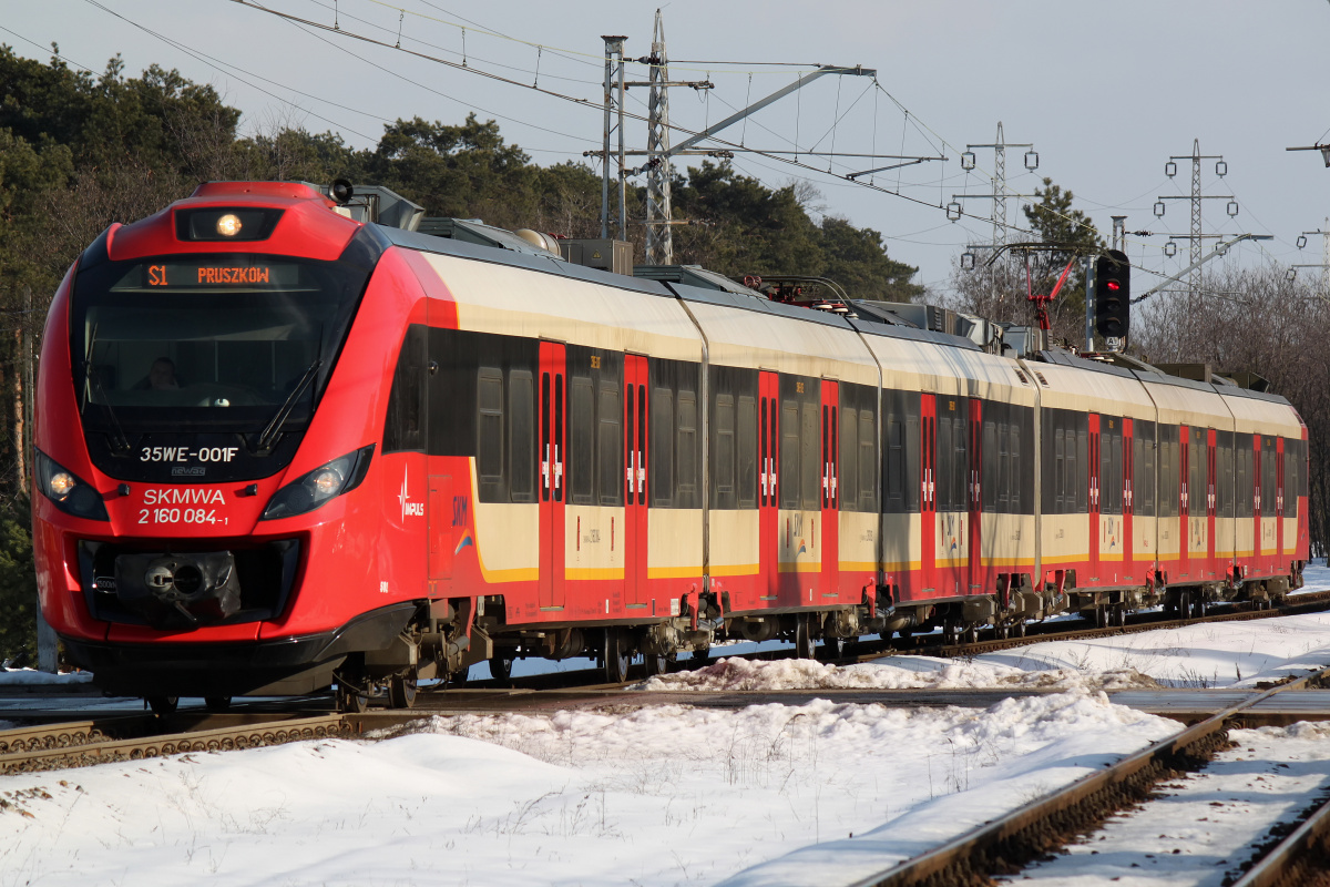 35WE-001 (Pojazdy » Pociągi i lokomotywy » Newag Impuls)