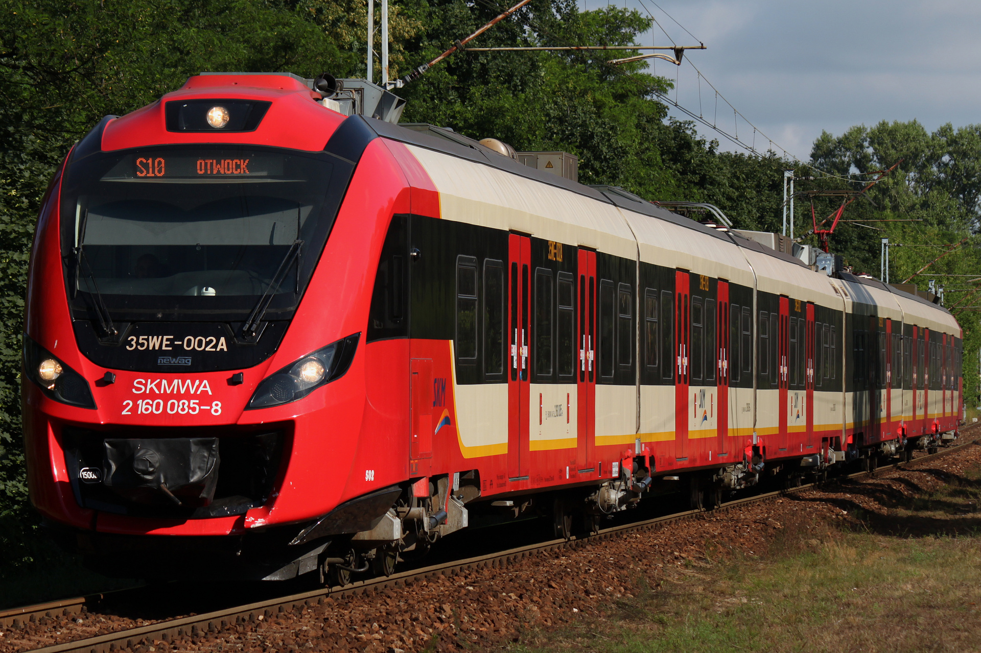 35WE-002 (Vehicles » Trains and Locomotives » Newag Impuls)