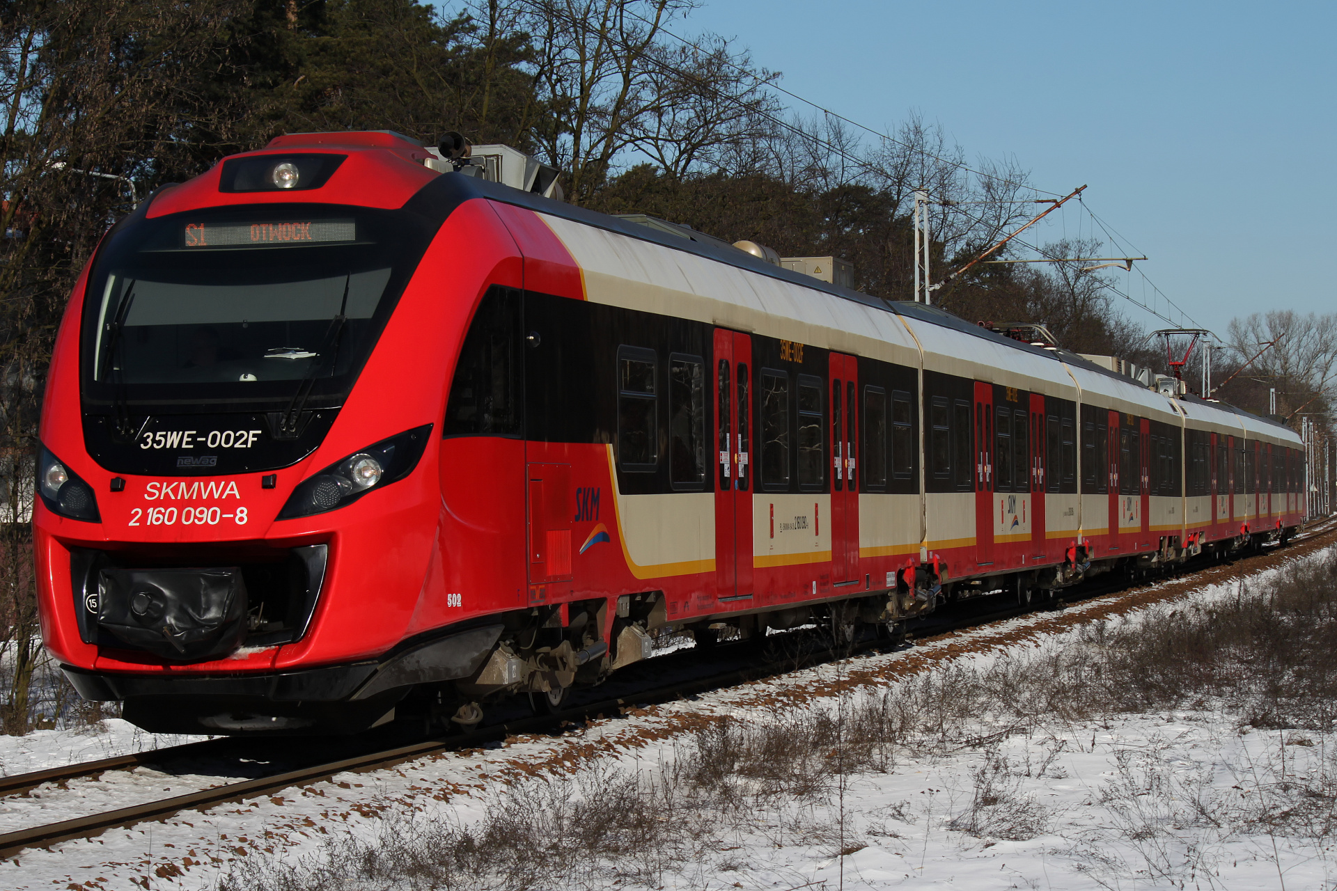 35WE-002 (Pojazdy » Pociągi i lokomotywy » Newag Impuls)