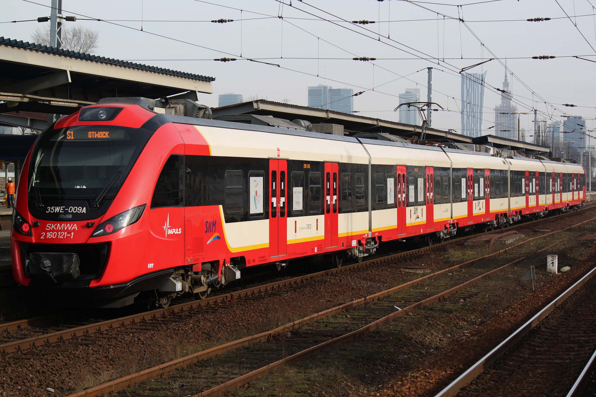 35WE-009 (Vehicles » Trains and Locomotives » Newag Impuls)