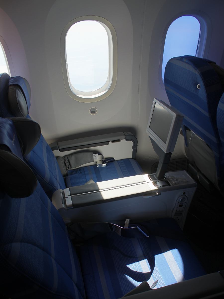 Miejsca 5A/5B w premium economy