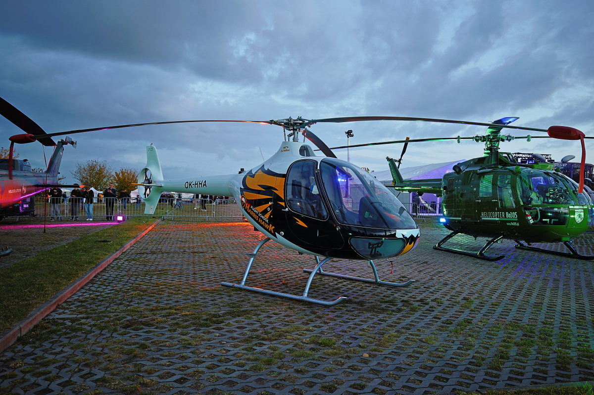 Guimbal Cabri G2, OK-HHA, Harris Hawk Flight School