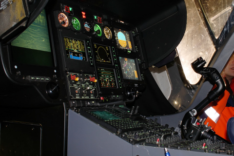 Eurocopter EC-135P2, SP-HXO, Polish Air Rescue - cockpit