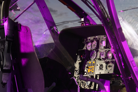 Messerschmitt-Bölkow-Blohm Bo 105P PAH-1, SP-YBO, private - cockpit