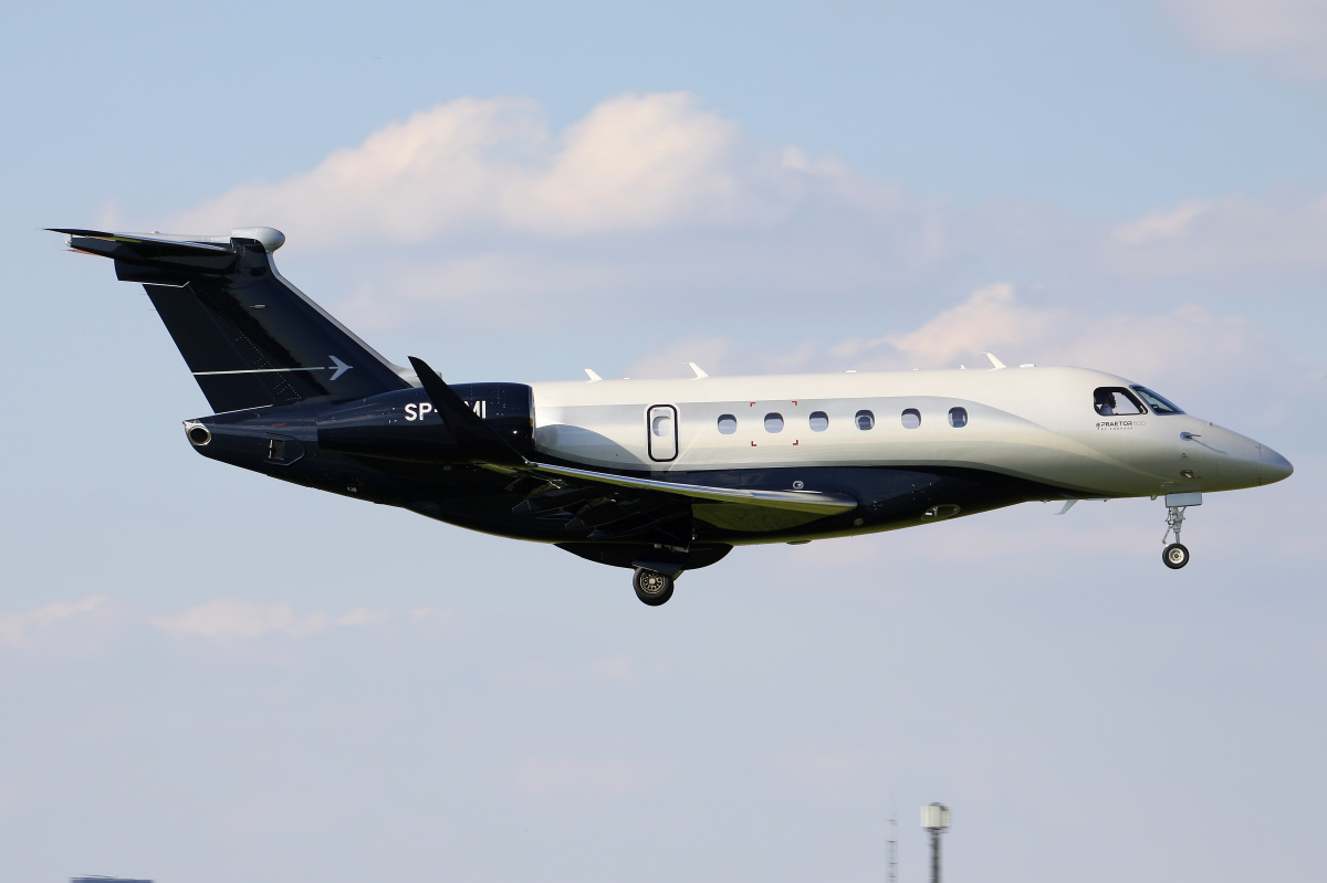 Praetor 600, SP-OMI, Jet Story (Aircraft » EPWA Spotting » Embraer EMB-550)