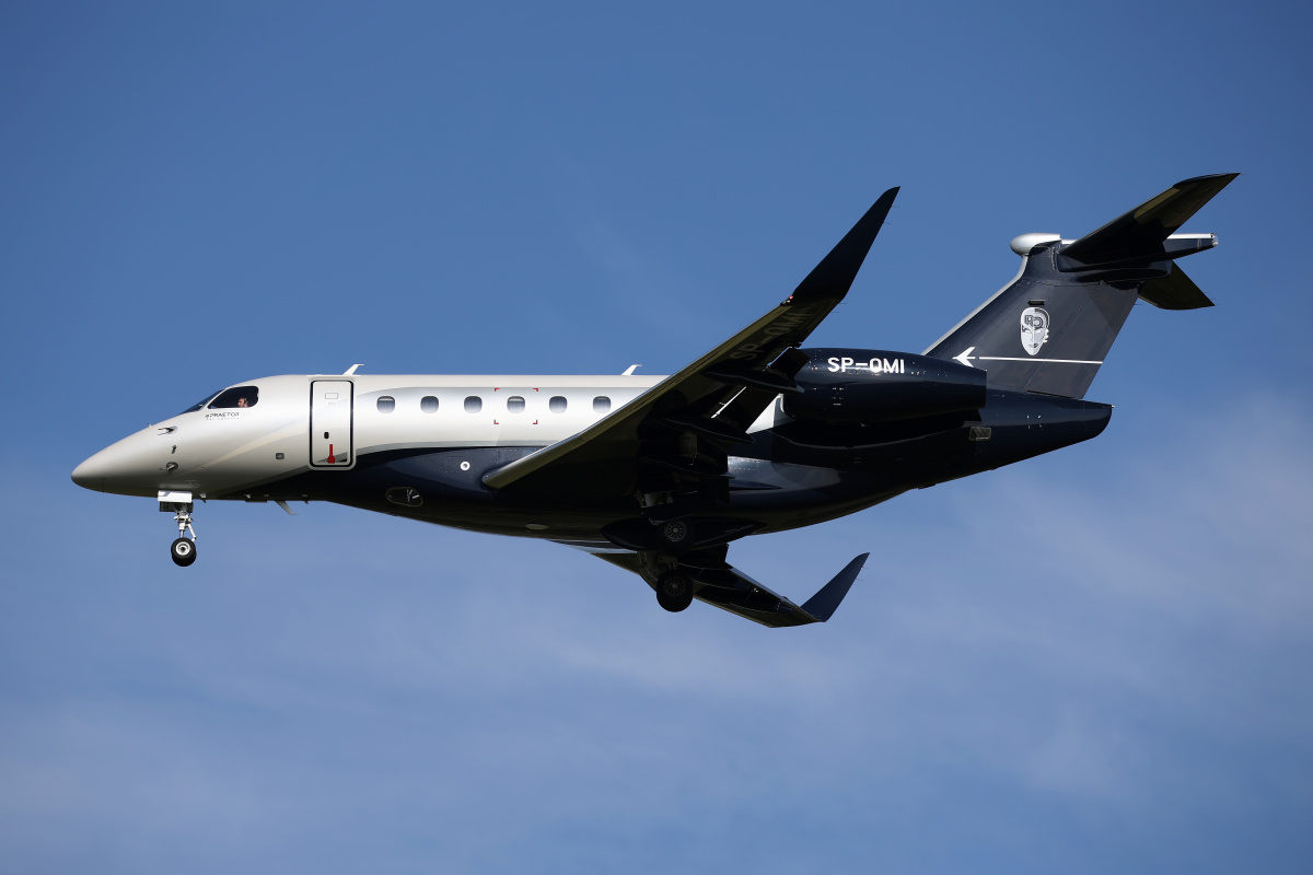 Praetor 600, SP-OMI, Jet Story (Aircraft » EPWA Spotting » Embraer EMB-550)