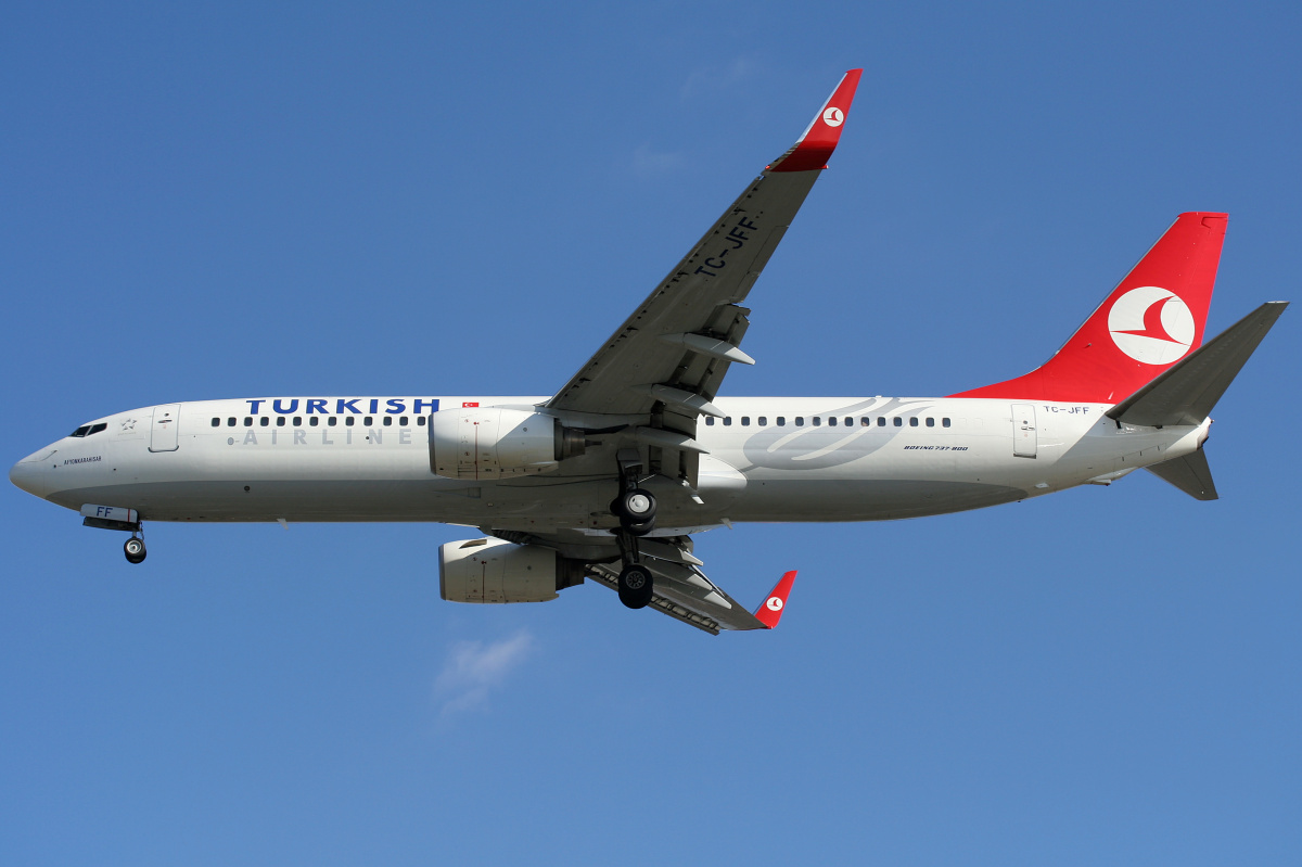 TC-JFF (Aircraft » EPWA Spotting » Boeing 737-800 » THY Turkish Airlines)