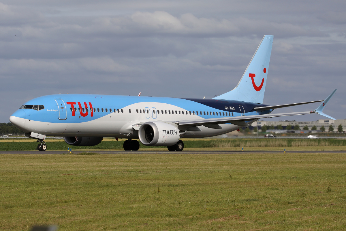 OO-MAX, TUI fly Belgium (Aircraft » Schiphol Spotting » Boeing 737-8 MAX » TUI fly)