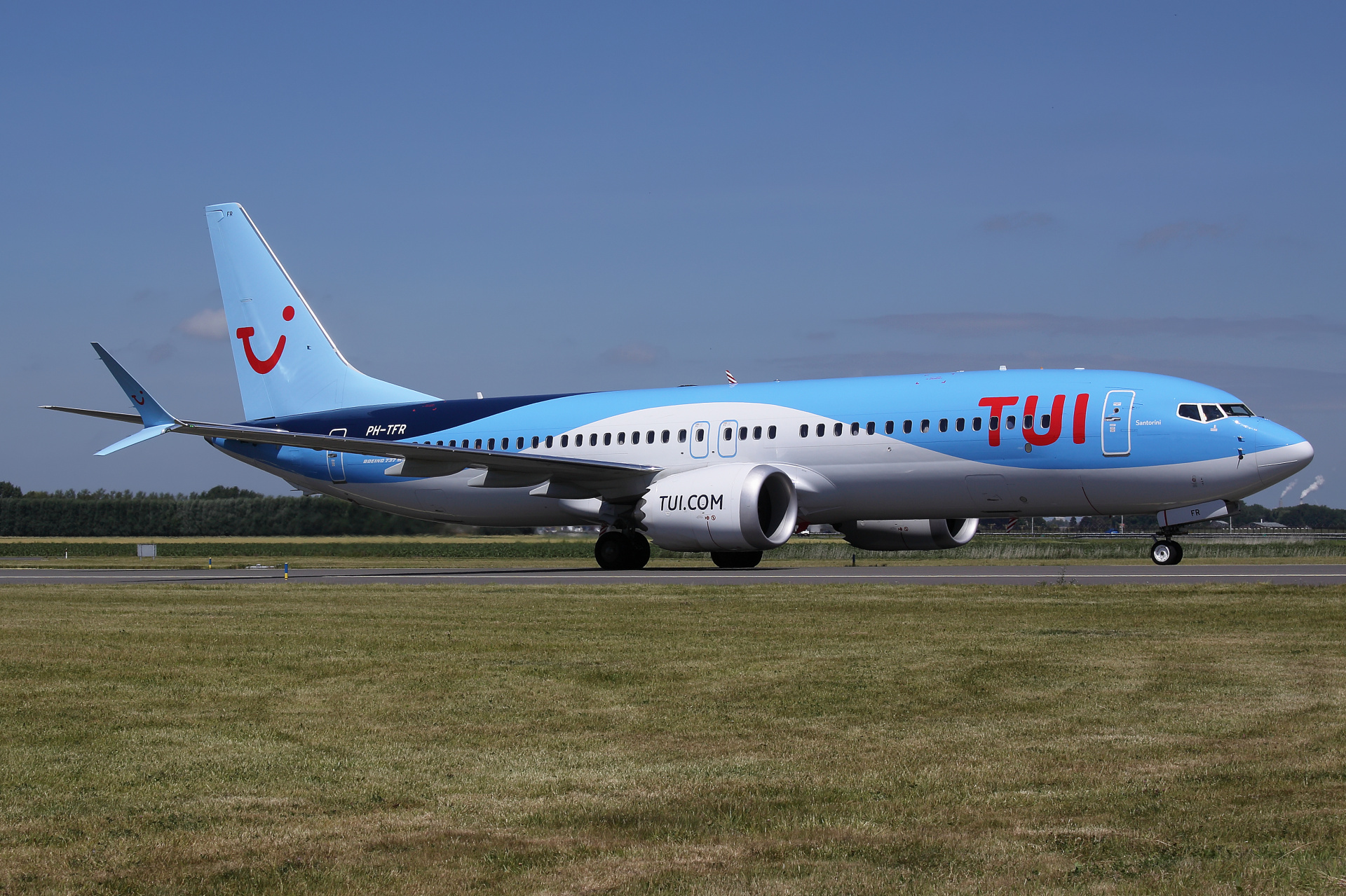 PH-TFR, TUI fly Netherlands (Samoloty » Spotting na Schiphol » Boeing 737-8 MAX » TUI fly)