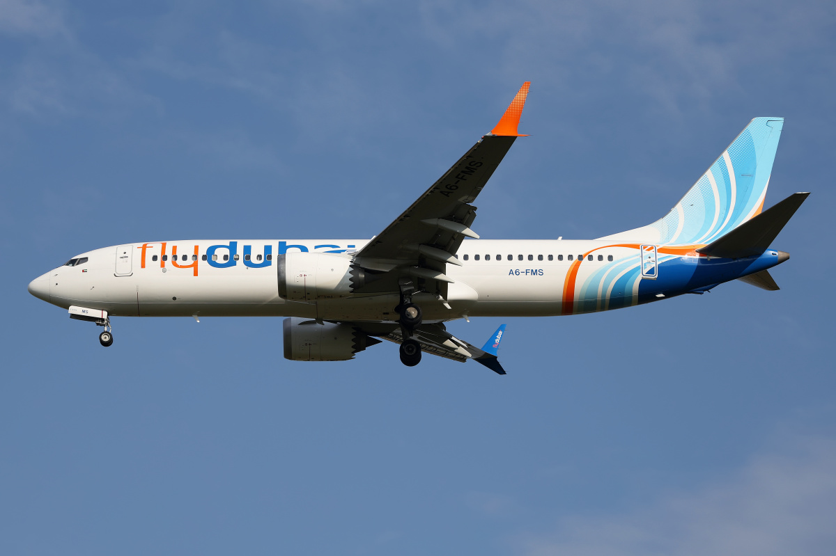 A6-FMS (Samoloty » Spotting na EPWA » Boeing 737-8 MAX » FlyDubai)