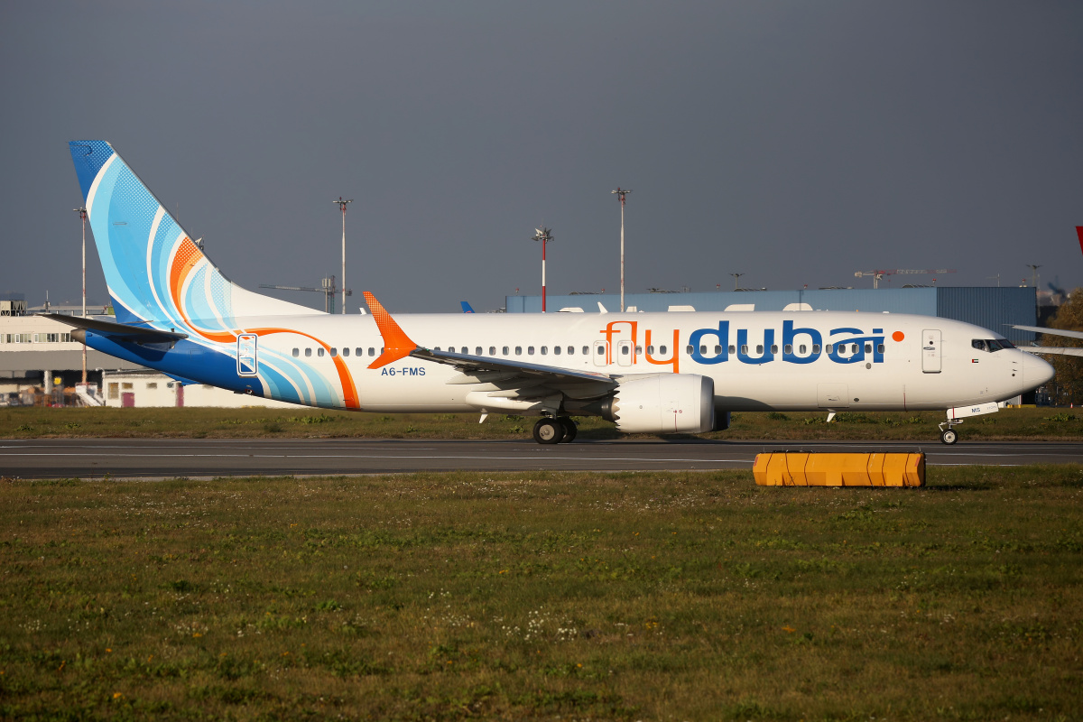 A6-FMS (Samoloty » Spotting na EPWA » Boeing 737-8 MAX » FlyDubai)