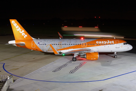 G-EZOX, EasyJet (How 20 Years Have Flown livery)