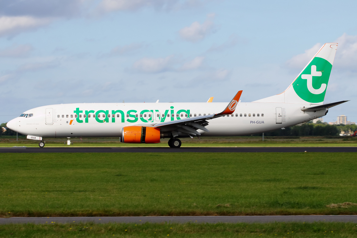 PH-GUA (Aircraft » Schiphol Spotting » Boeing 737-800 » Transavia)