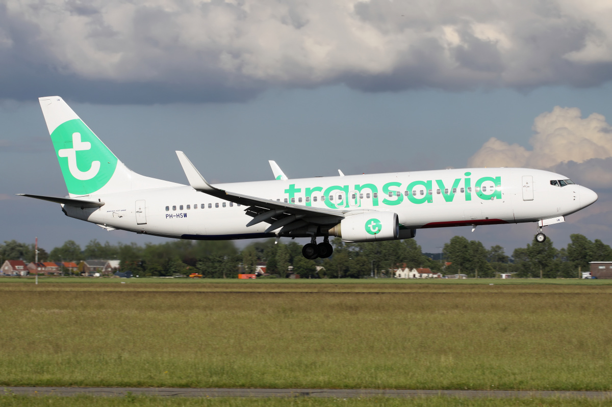 PH-HSW (Aircraft » Schiphol Spotting » Boeing 737-800 » Transavia)