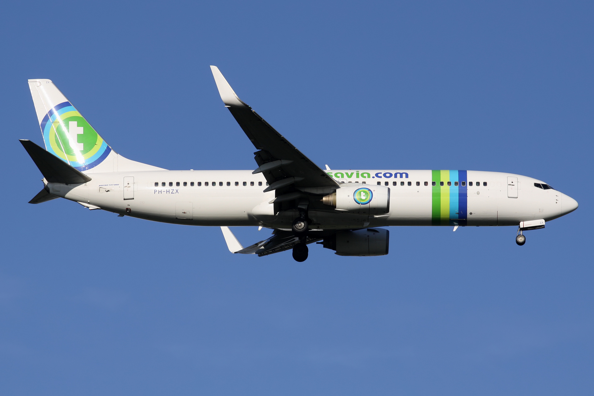PH-HZX (Samoloty » Spotting na Schiphol » Boeing 737-800 » Transavia)