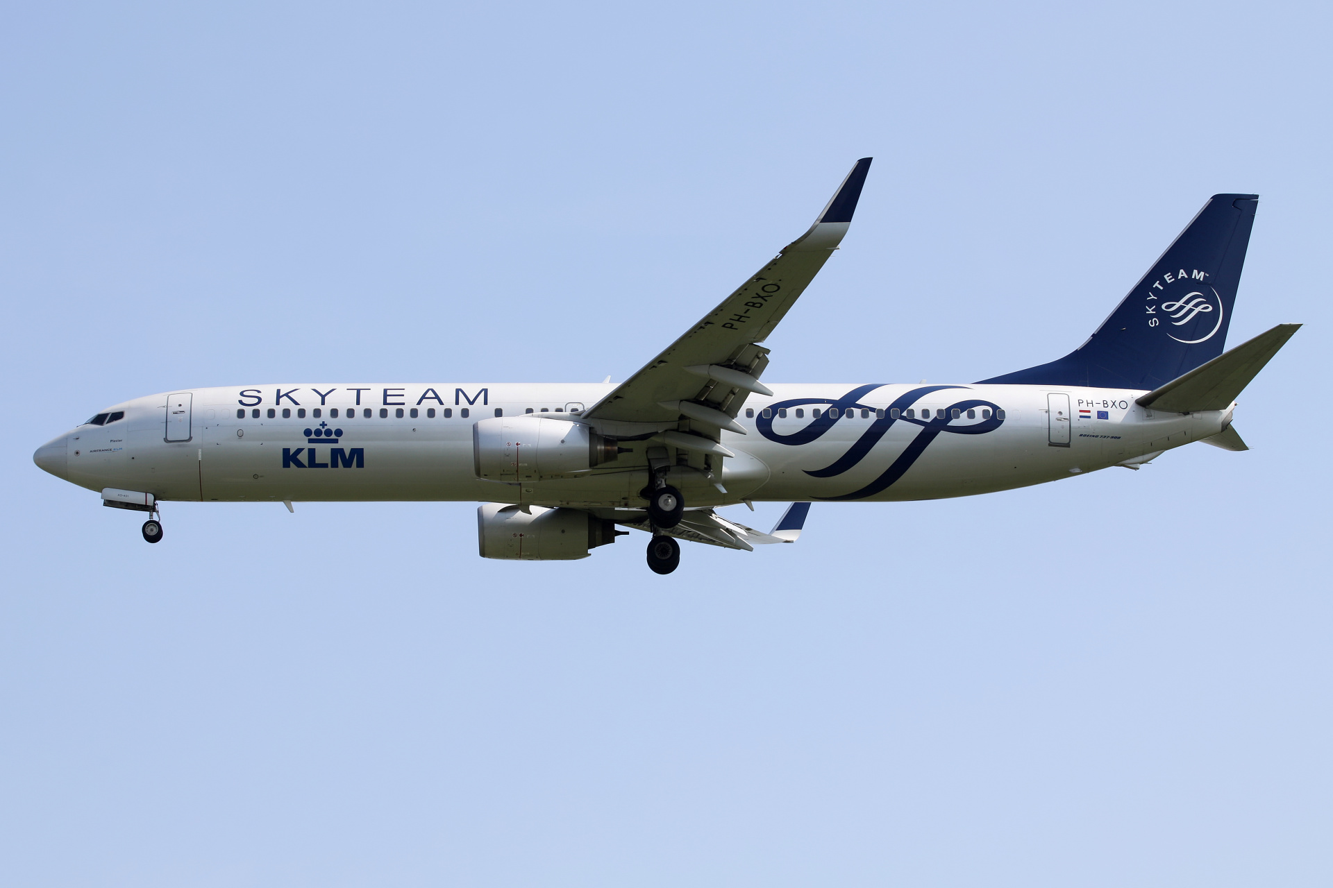 PH-BXO (SkyTeam livery) (Aircraft » EPWA Spotting » Boeing 737-900 » KLM Royal Dutch Airlines)