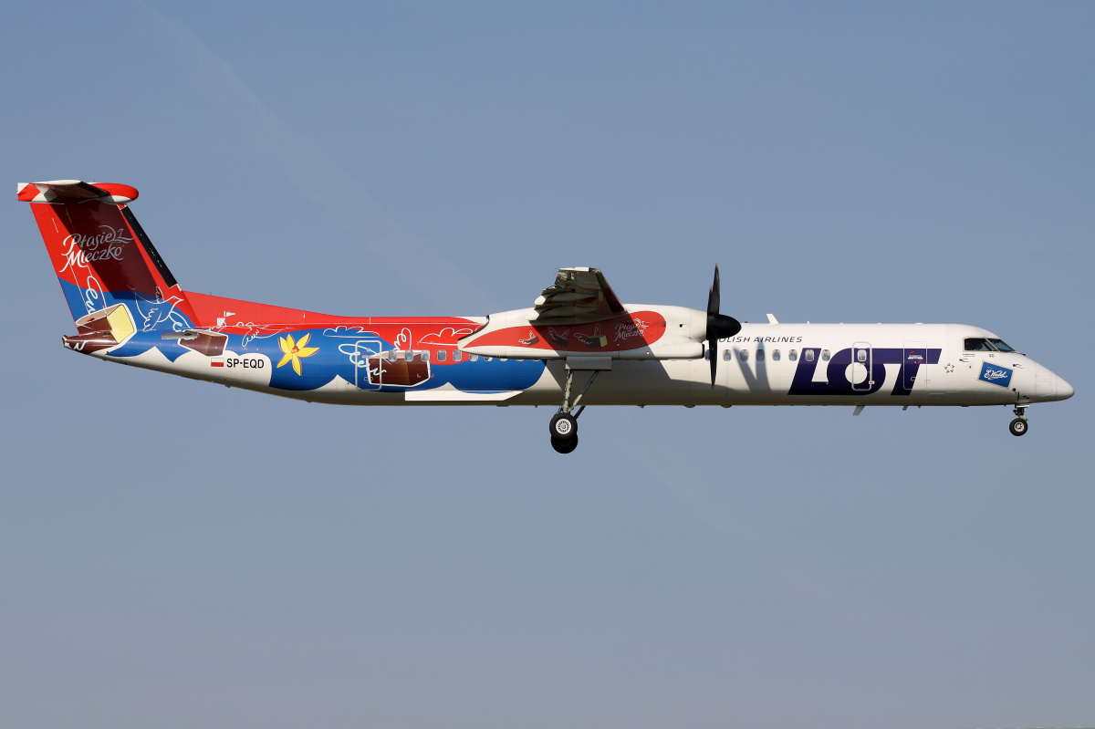 SP-EQD (Wedel Ptasie Mleczko livery)