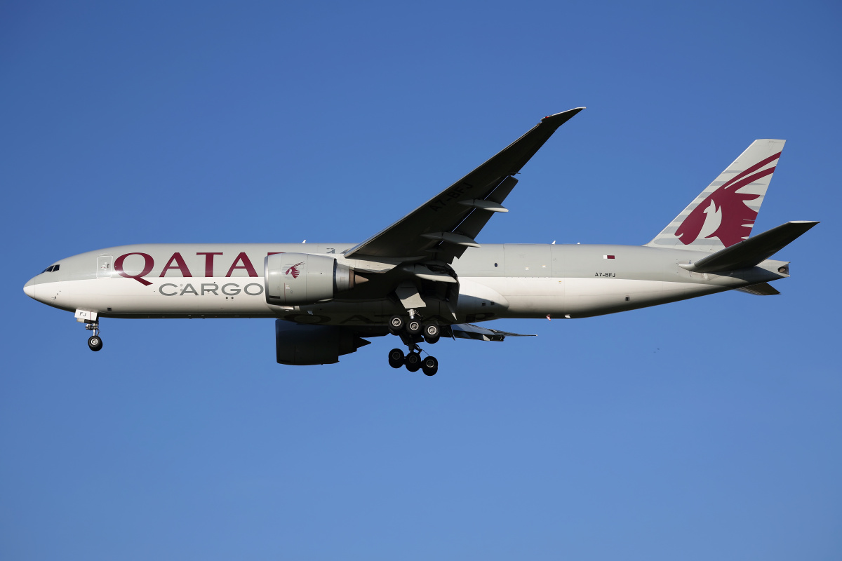 A7-BFJ (Samoloty » Spotting na EPWA » Boeing 777F » Qatar Airways Cargo)