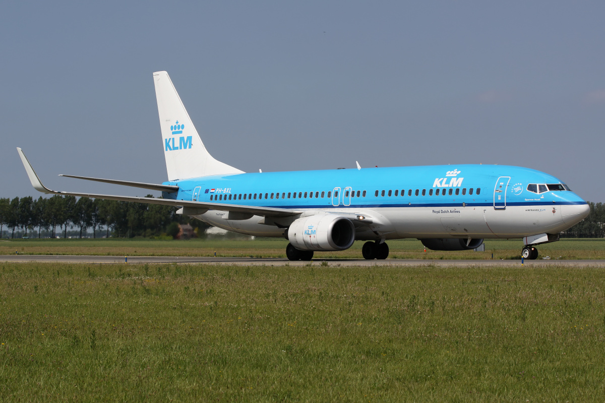 PH-BXL (Samoloty » Spotting na Schiphol » Boeing 737-800 » KLM Royal Dutch Airlines)