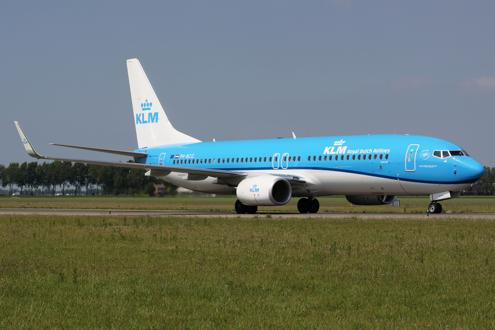 PH-BCG (Samoloty » Spotting na Schiphol » Boeing 737-800 » KLM Royal Dutch Airlines)