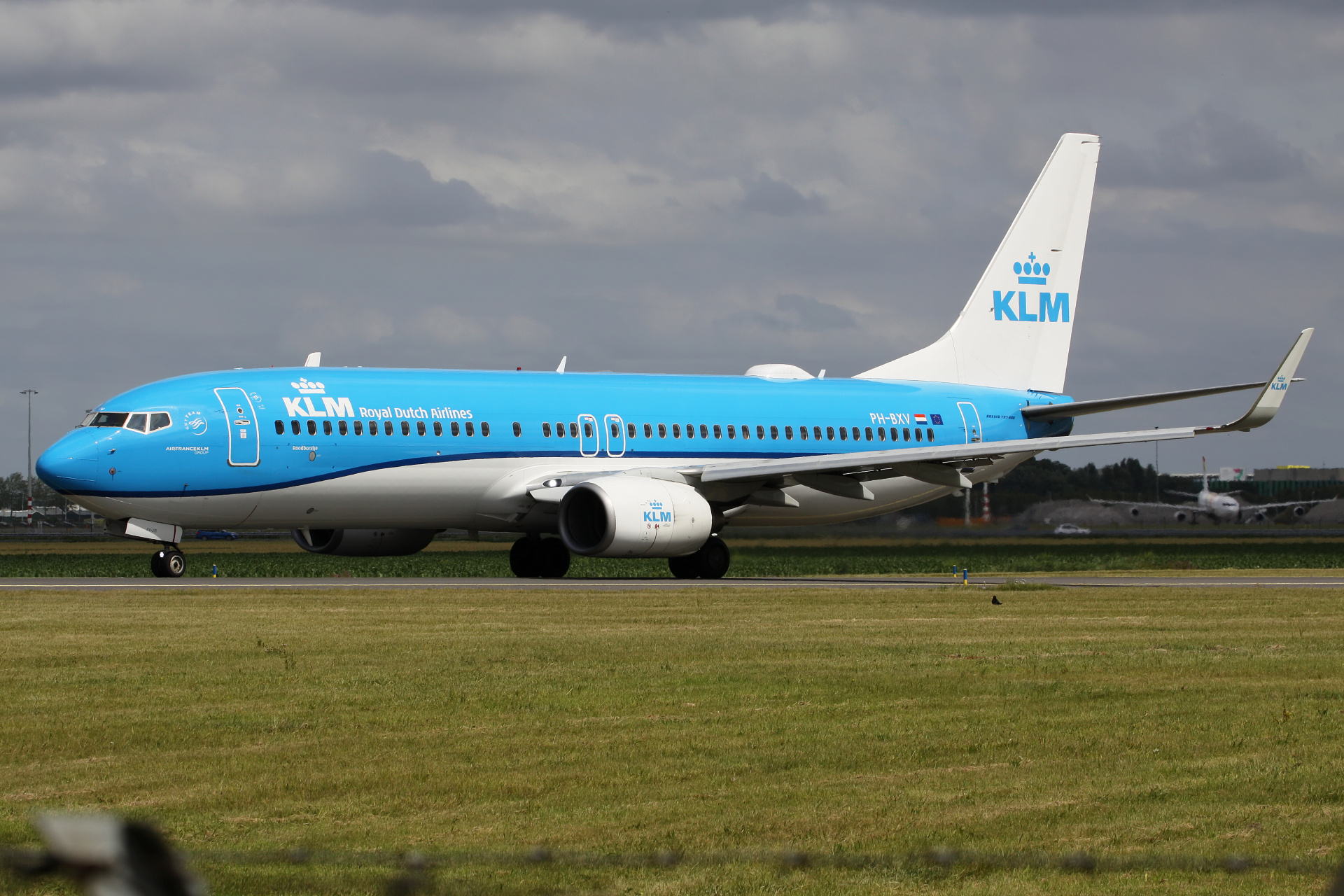 PH-BXV (Samoloty » Spotting na Schiphol » Boeing 737-800 » KLM Royal Dutch Airlines)