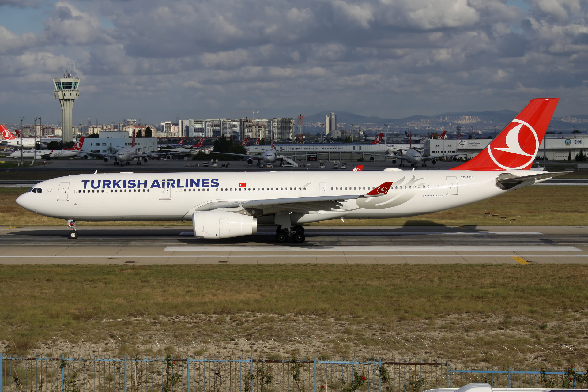 TC-LOB (Samoloty » Port Lotniczy im. Atatürka w Stambule » Airbus A330-300 » THY Turkish Airlines)