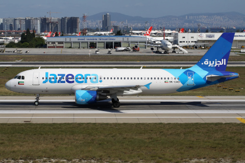 9K-CAO, Jazeera Airways