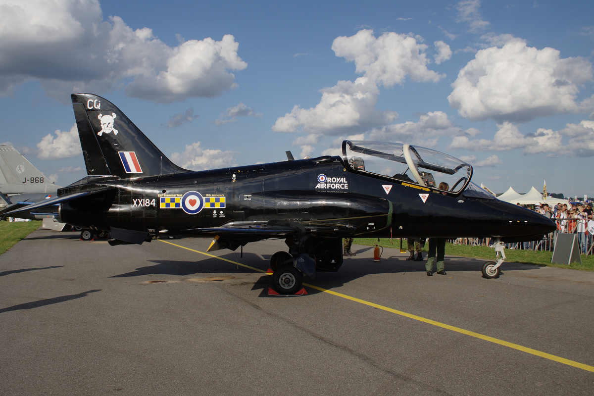 Hawker Siddeley Hawk T1, XX184, Royal Air Force (Samoloty » Radom Air Show 2009)