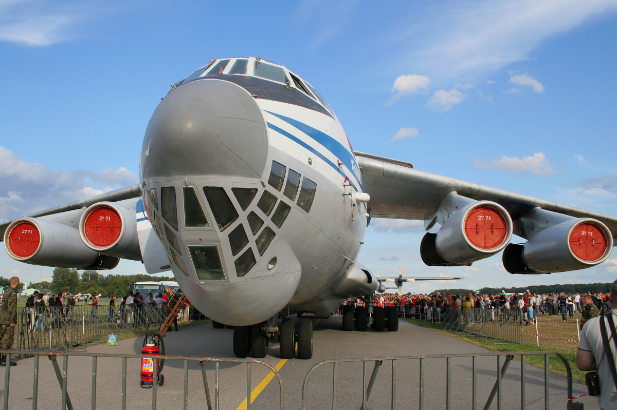 Iliuszyn Ił-76MD, EW-005DE, Białoruskie Siły Powietrzne (Samoloty » Radom Air Show 2009)