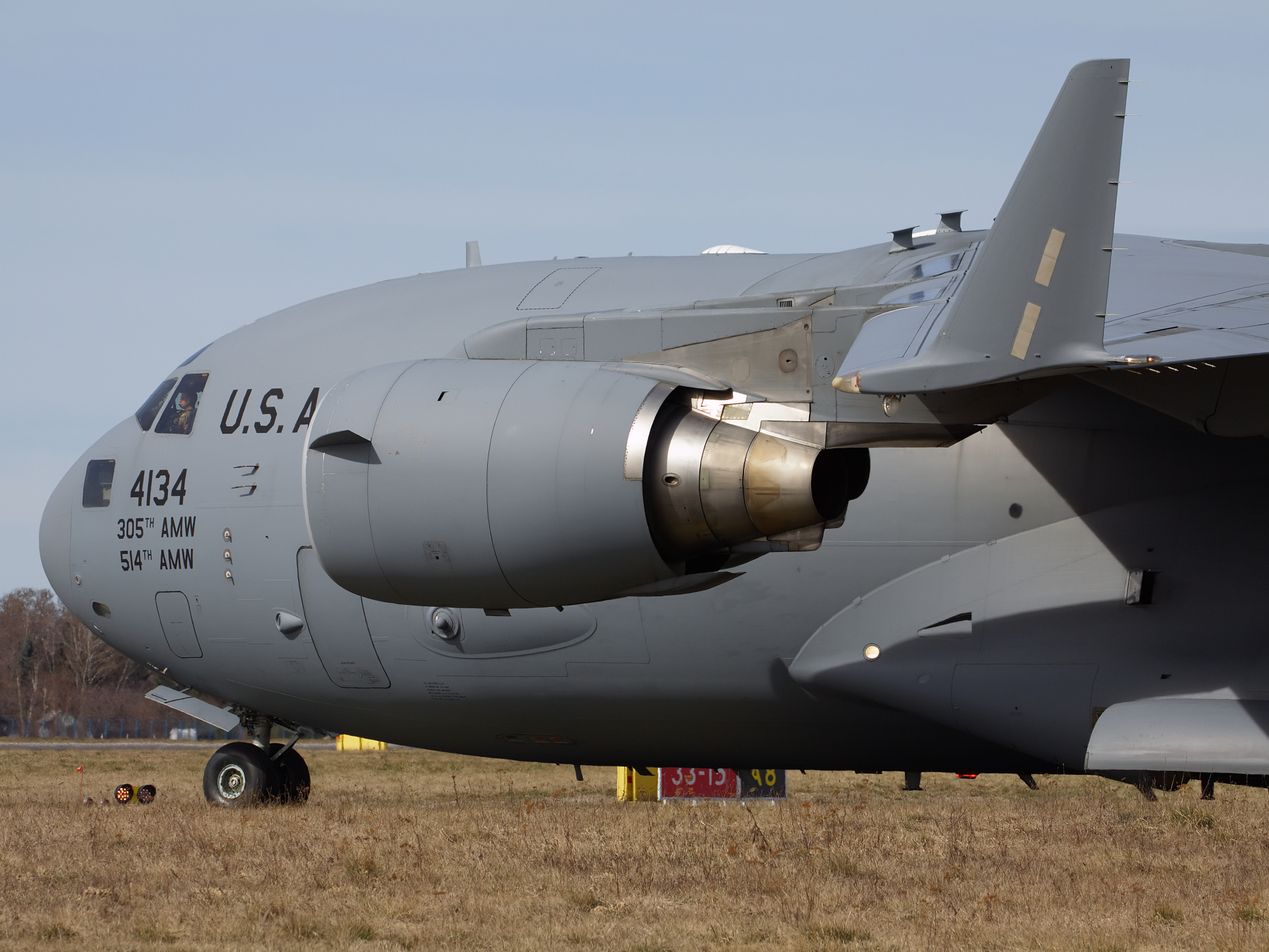 04-4134 (Aircraft » EPWA Spotting » Boeing/McDonnell Douglas C-17/C-17A Globemaster III » U.S. Air Force)