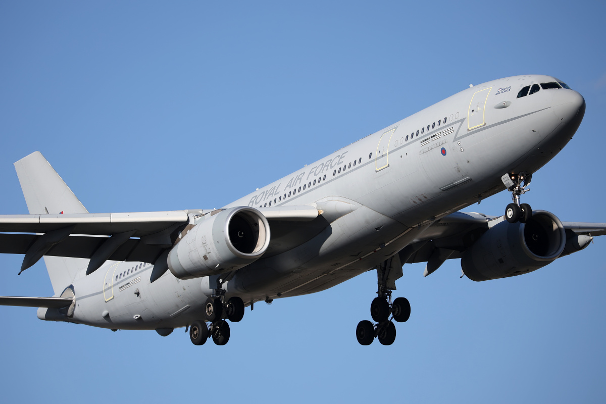 Voyager KC.3, ZZ338, Królewskie Siły Powietrzne (AirTanker)