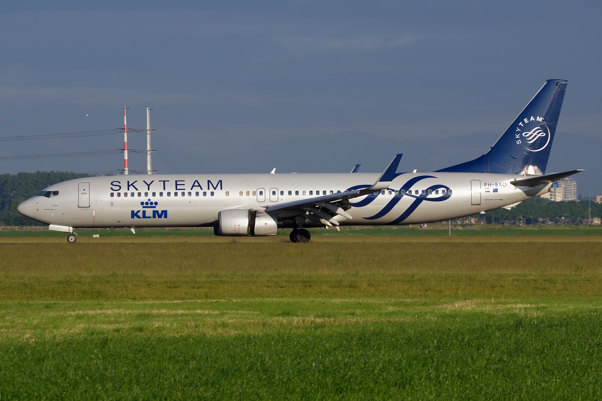 PH-BXO (malowanie SkyTeam) (Samoloty » Spotting na Schiphol » Boeing 737-900 » KLM Royal Dutch Airlines)