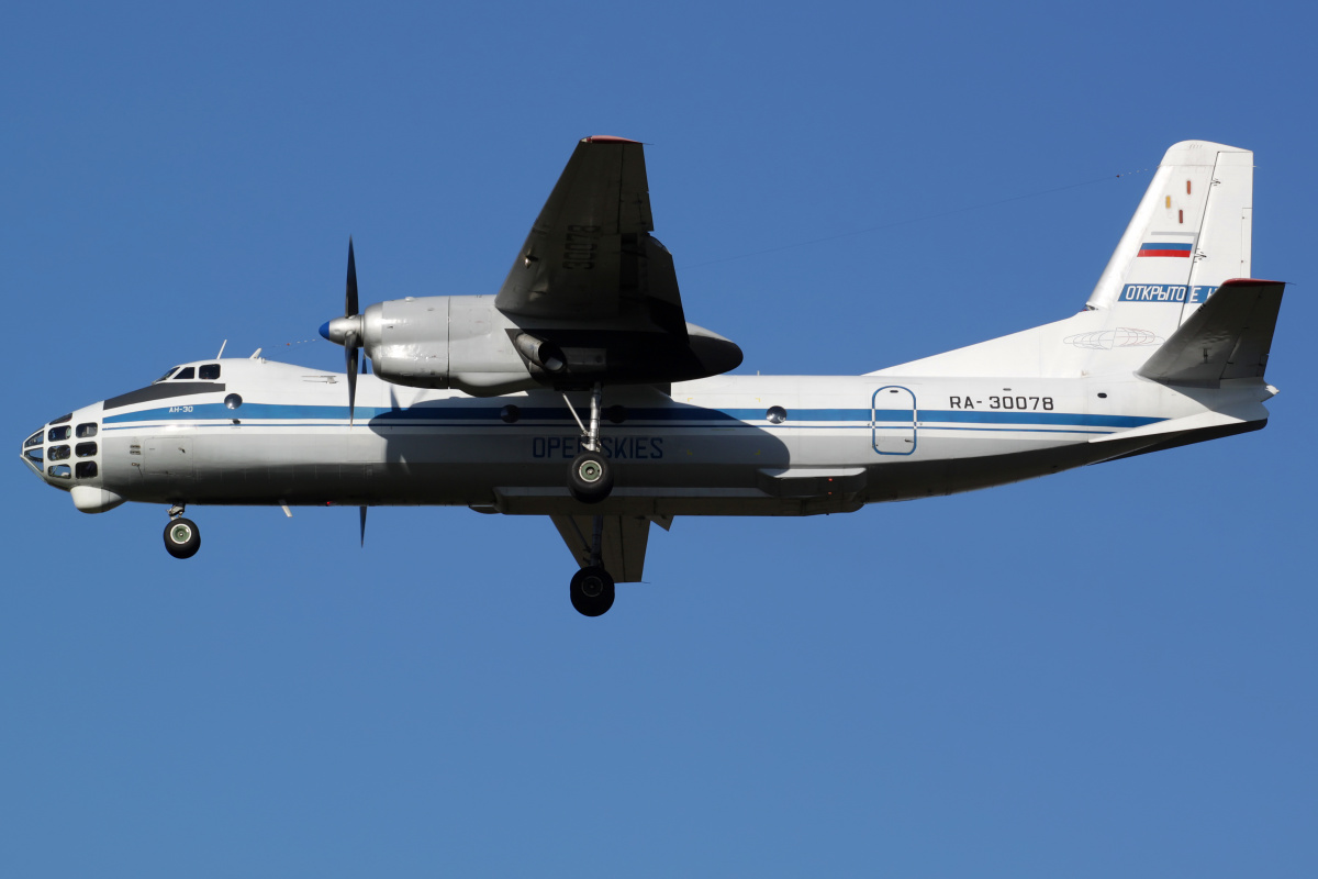 RA-30078 (Aircraft » EPWA Spotting » Antonov An-30 » Russian Air Force)