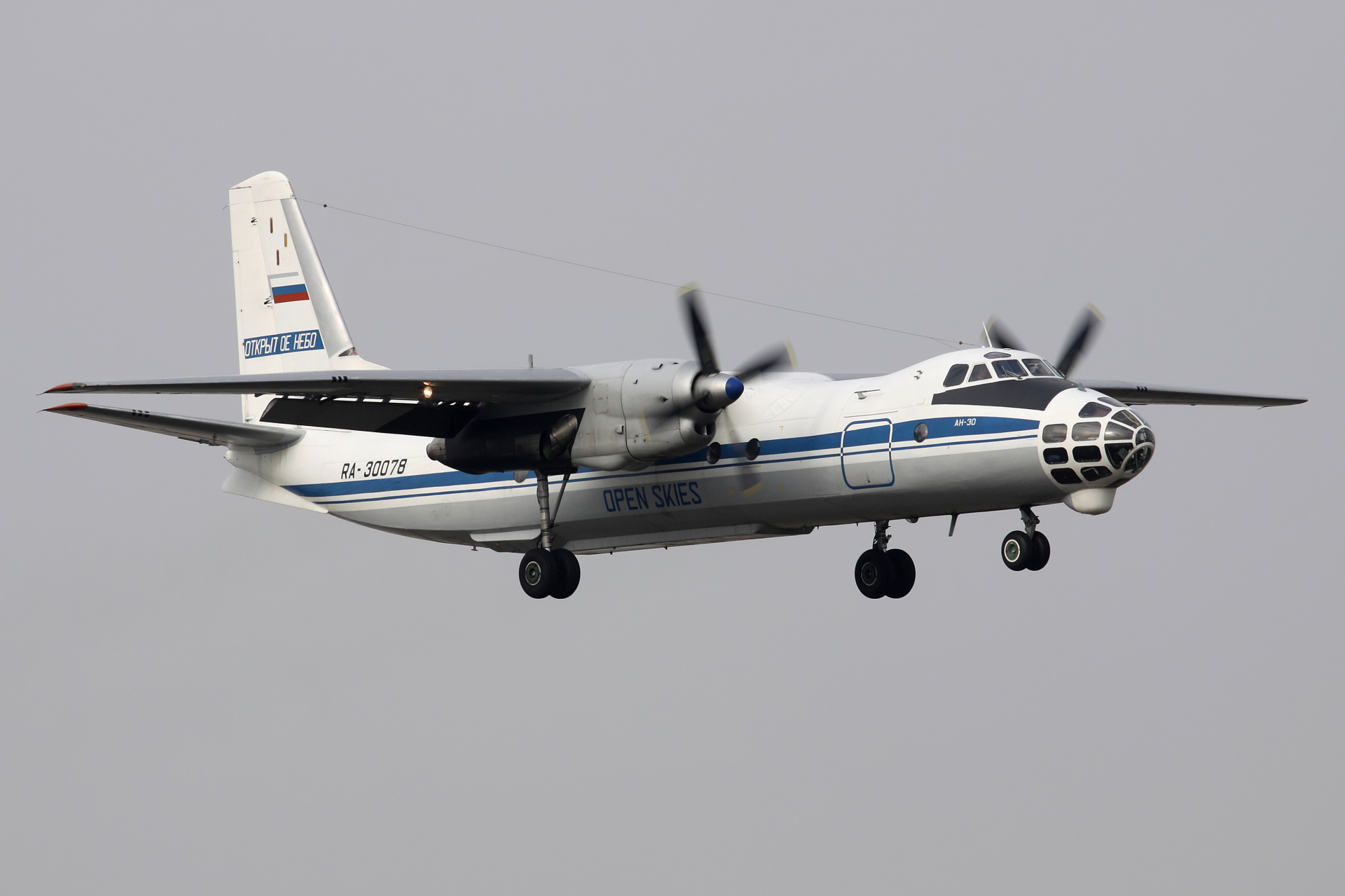RA-30078 (Aircraft » EPWA Spotting » Antonov An-30 » Russian Air Force)
