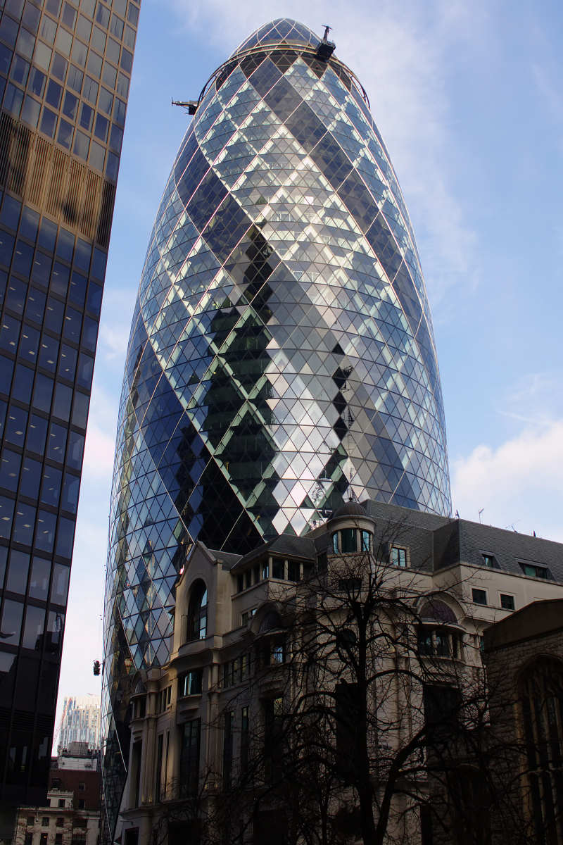 The Gherkin (Podróże » Londyn » Londyn za dnia)