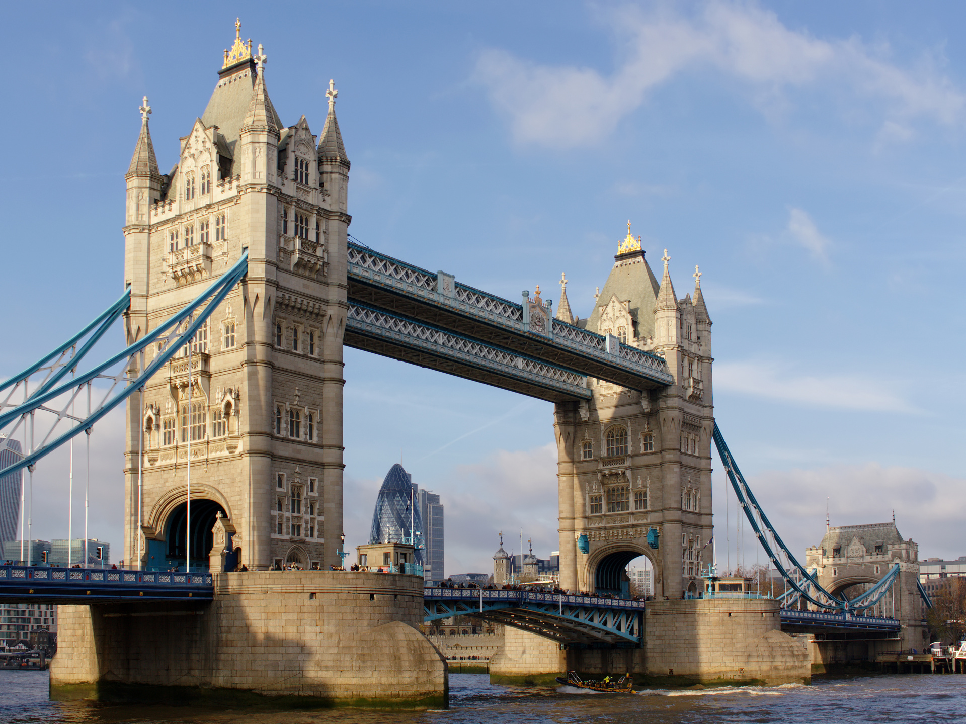 Tower Bridge (Podróże » Londyn » Londyn za dnia)