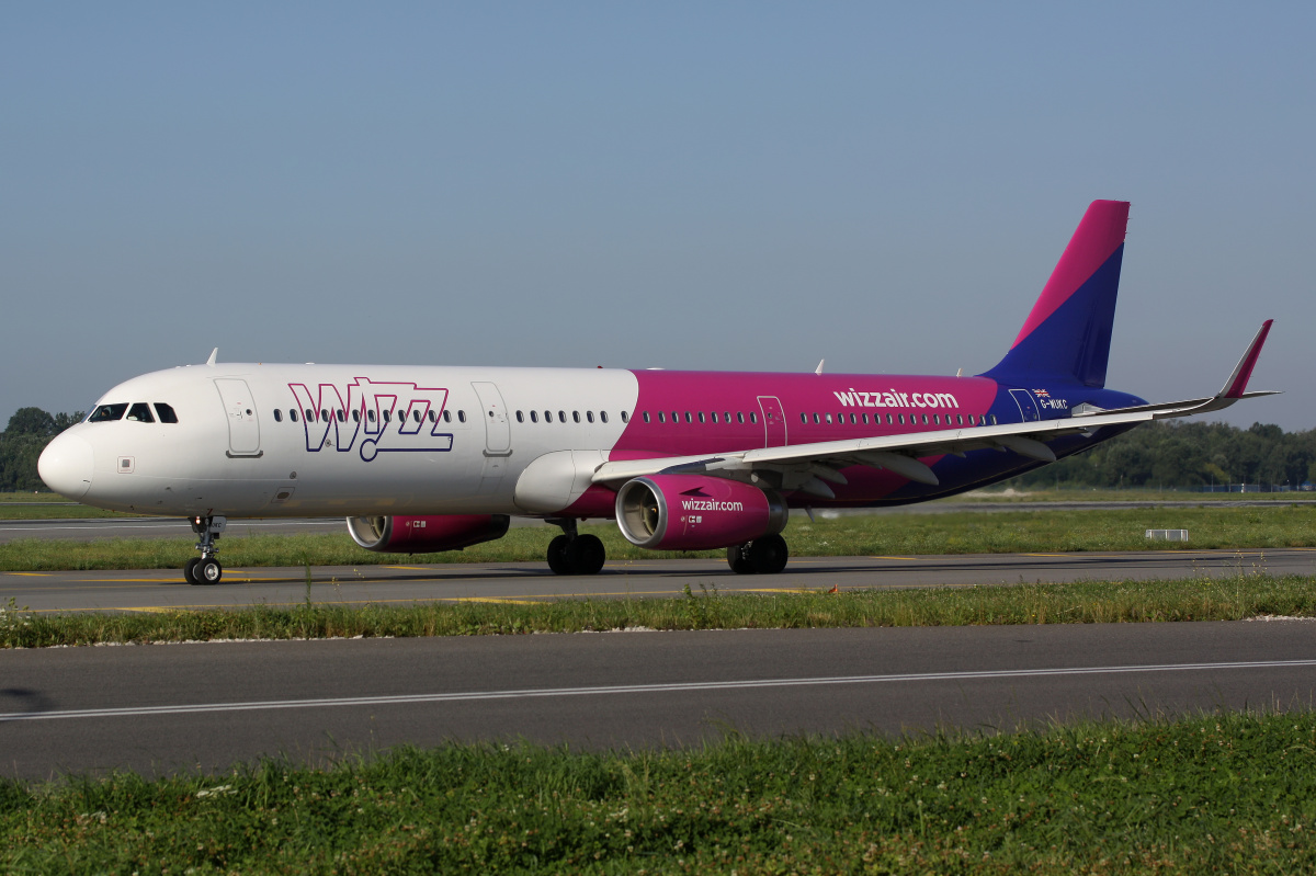 G-WUKC, Wizz Air UK (Samoloty » Spotting na EPWA » Airbus A321-200 » Wizz Air)